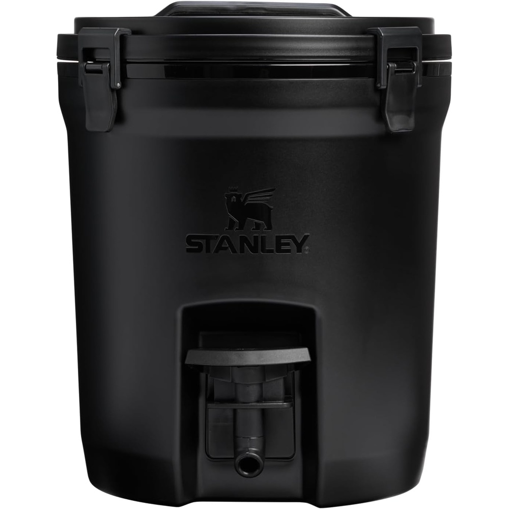 image:imageStanley Adventure Fast Flow Water Jug Leakproof Ice Water Dispenser Insulated Beverage Cooler Easy Pour Spigot and Latched Foam Lid BPAFreeBlack 20