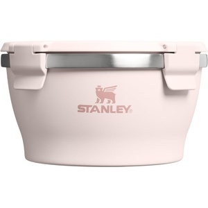 STANLEY Adventure Fresh-to-Table Leakproof Bowl 1 qt | Vacuum Insulated Food Container | Airtight Lid | Packable for Lunch & Meal Prep | Stainless Steel | BPA-Free | Dishwasher Safe | Blue Sky(Rose Quartz)
