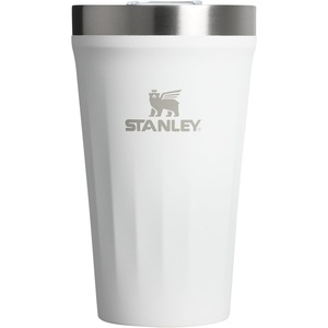 STANLEY Everyday Tumbler | Press Fit Drink Through Lid | Beverage, Coffee, and Cocktail Cup | Insulated Stainless Steel Wine Glass | BPA-Free(Frost)