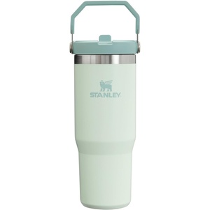 STANLEY IceFlow 2.0 Flip Straw Tumbler, 30 oz, Chili Red | Easy Carry Handle | Twist On Lid and Flip Up Straw | Leak Resistant Water Bottle | Insulated Stainless Steel | BPA-Free(Mist)