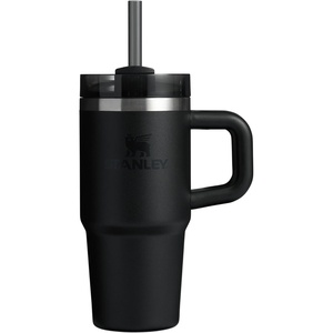 STANLEY Quencher H2.0 Flow State Tumbler, 30 oz, Chili Red | Handle and Straw | 3-Position Lid | Cup Holder Compatible for Travel | Insulated Stainless Steel Cup | BPA-Free(Black 2.0)