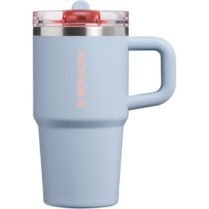 STANLEY Quencher ProTour Flipstraw Tumbler, 20 oz, Chili Black | Built-In Straw & Handle | Cupholder Compatible for Travel | Leakproof Insulated Stainless Steel Cup | BPA-Free(Blue Dream)