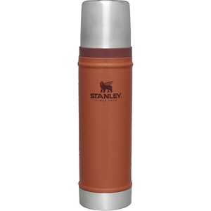 Stanley Classic Legendary Vacuum Bottle 20 oz | Wide Mouth with Leakproof Cup Lid | Keep Drinks Hot or Cold | Packable for Travel | Insulated Stainless Steel Thermal Bottle | BPA-Free | Black 2.0(Hammertone Clay)