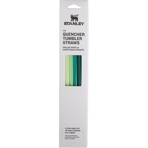 Stanley Quencher Tumbler Straws | Reusable Replacement Straws for Tumbler with Handle | Stainless Steel Drinking Cup Accessory | BPA-Free(Green Multi Pack)