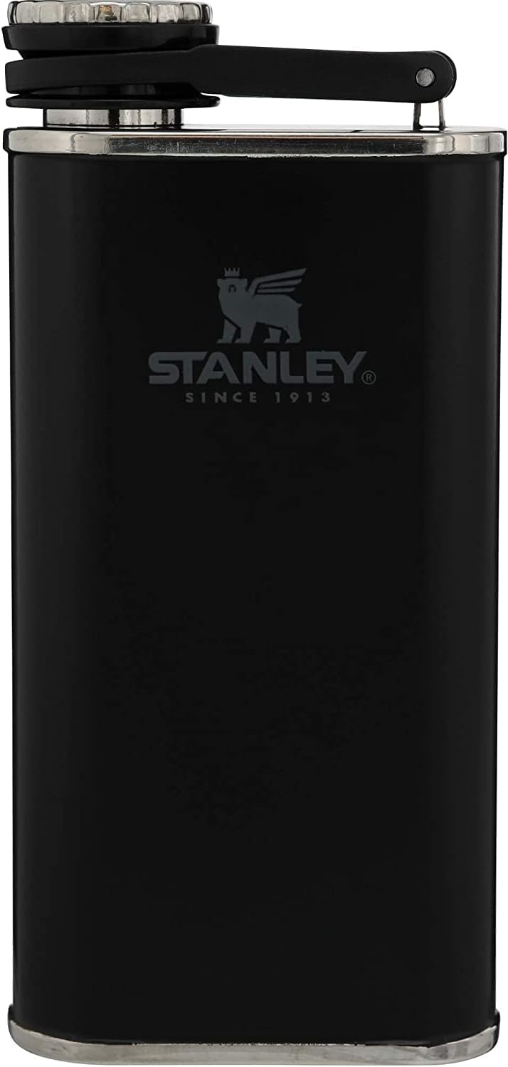 image:imageSTANLEY Adventure PreParty Nesting Shot Glass Set 4 Shot Glasses in Travel Carrying Case Insulated Stainless Steel BPAFree Hammertone GreenMatte Black