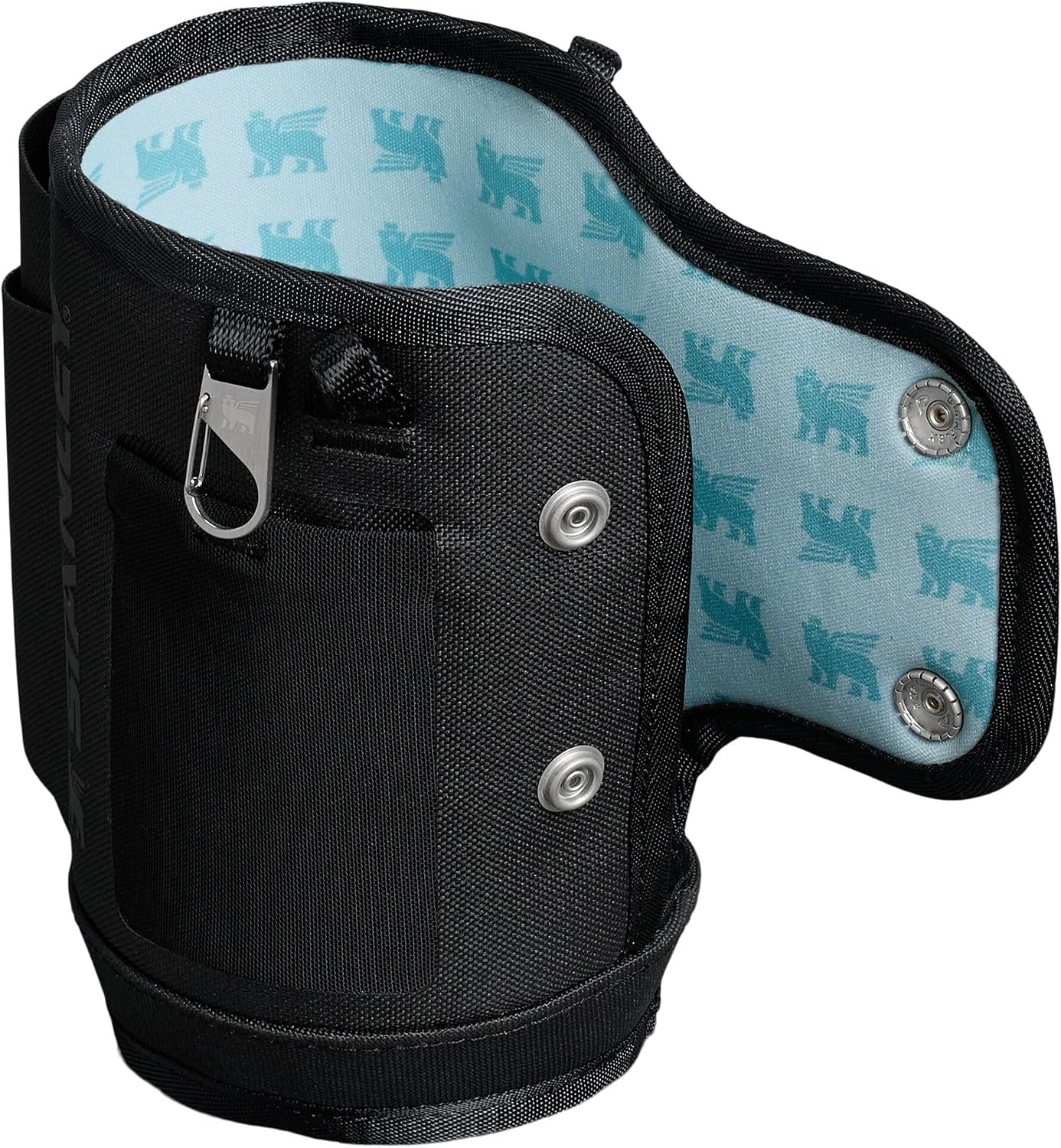 image:imageSTANLEY All Day Quencher Carry All for 40 oz Tumbler with Handle Crossbody Bag with Phone Holder Pocket Card Sleeve amp Detachable Strap Water Bottle Carrier Bag BPAFree MistBlack