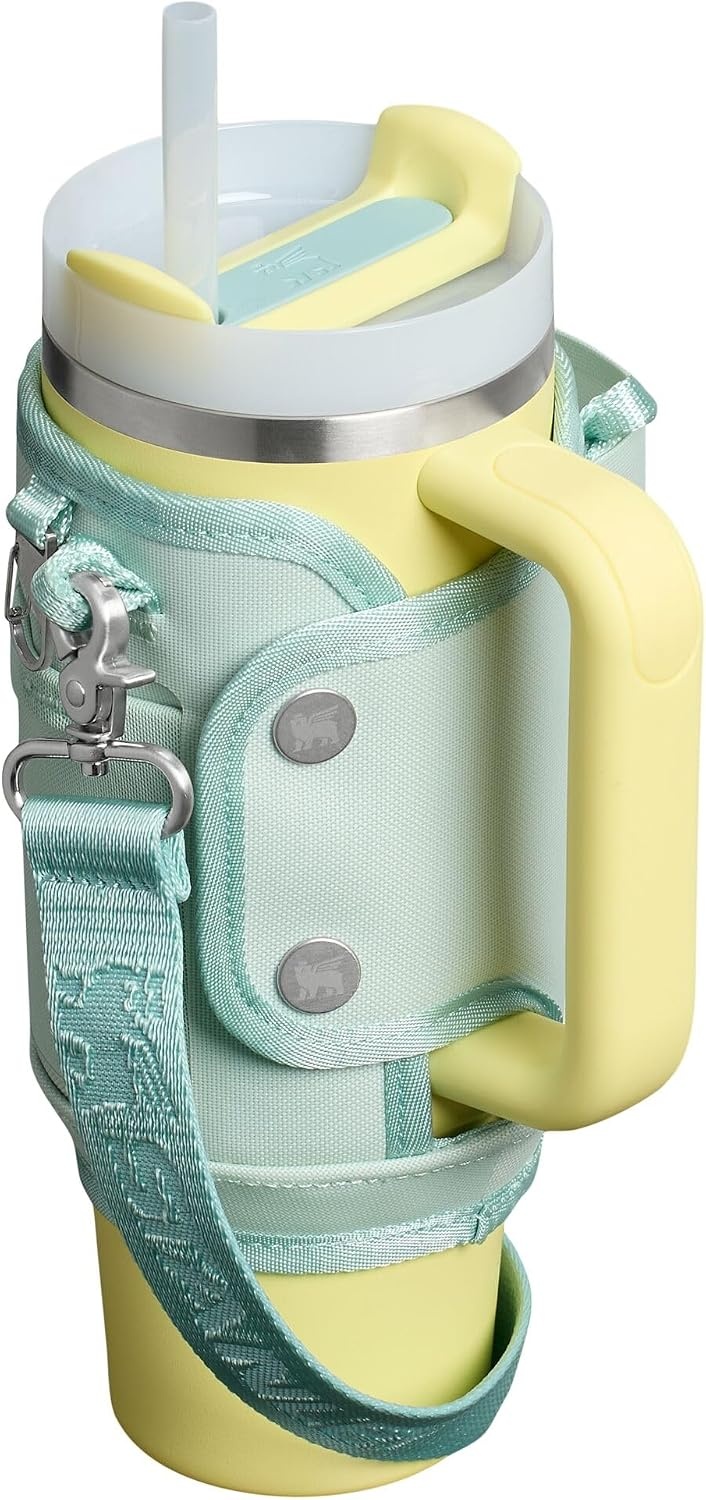 image:imageSTANLEY All Day Quencher Carry All for 40 oz Tumbler with Handle Crossbody Bag with Phone Holder Pocket Card Sleeve amp Detachable Strap Water Bottle Carrier Bag BPAFree MistMist