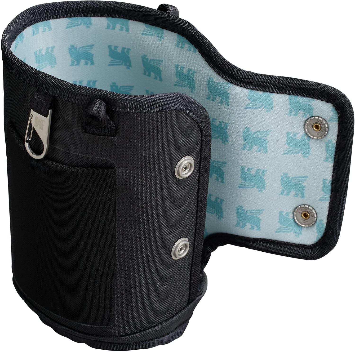 image:imageSTANLEY All Day Quencher Carry All for 40 oz Tumbler with Handle Crossbody Bag with Phone Holder Pocket Card Sleeve amp Detachable Strap Water Bottle Carrier Bag BPAFree MistBlack