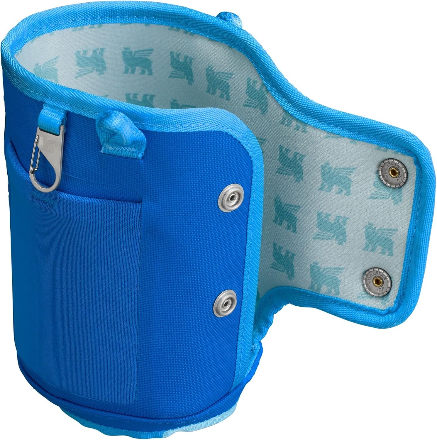 image:imageSTANLEY All Day Quencher Carry All for 40 oz Tumbler with Handle Crossbody Bag with Phone Holder Pocket Card Sleeve amp Detachable Strap Water Bottle Carrier Bag BPAFree MistAzure