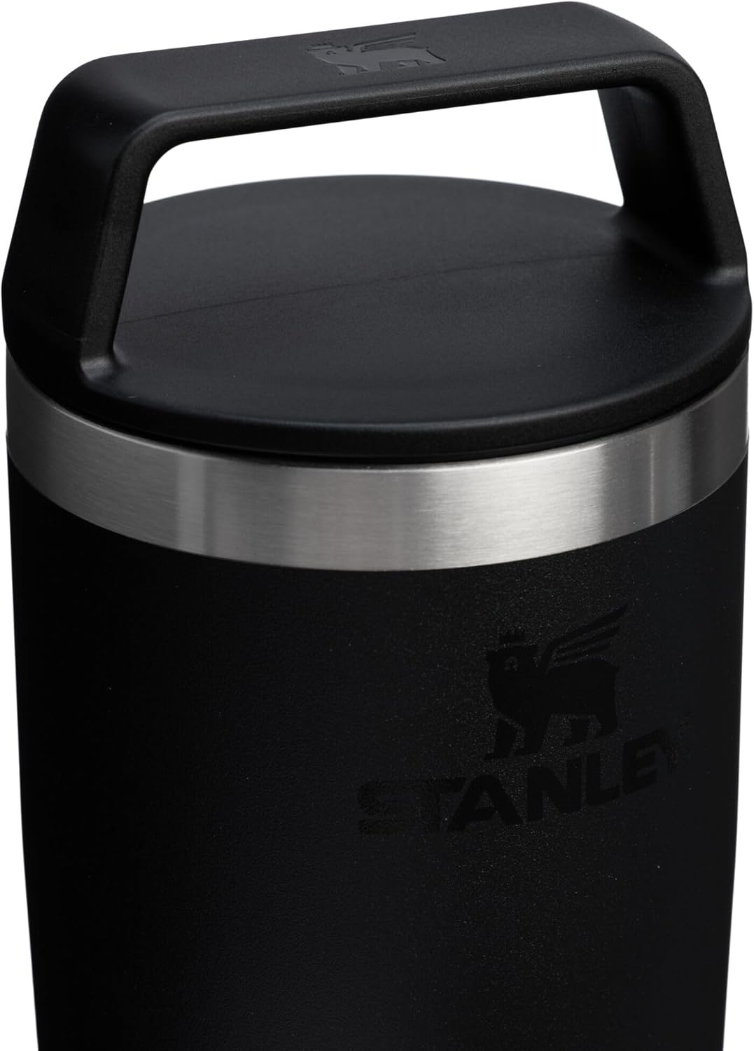 image:imageSTANLEY Cafe To Go Travel Mug 20 oz Leakproof TwoPart Drink Through Lid Tumbler Cup for Coffee Tea and Drinks Insulated Stainless Steel Coffee Mug BPAFree DaffodilBlack 20