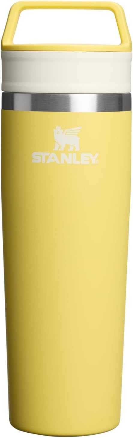 image:imageSTANLEY Cafe To Go Travel Mug 20 oz Leakproof TwoPart Drink Through Lid Tumbler Cup for Coffee Tea and Drinks Insulated Stainless Steel Coffee Mug BPAFree DaffodilDaffodil