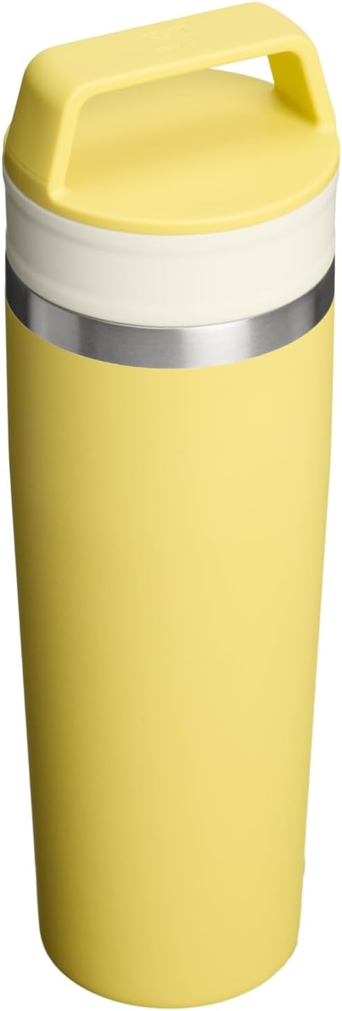 image:imageSTANLEY Cafe To Go Travel Mug 20 oz Leakproof TwoPart Drink Through Lid Tumbler Cup for Coffee Tea and Drinks Insulated Stainless Steel Coffee Mug BPAFree DaffodilDaffodil