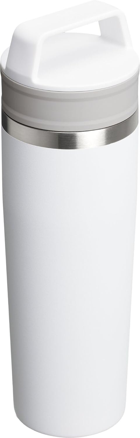 image:imageSTANLEY Cafe To Go Travel Mug 20 oz Leakproof TwoPart Drink Through Lid Tumbler Cup for Coffee Tea and Drinks Insulated Stainless Steel Coffee Mug BPAFree DaffodilFrost
