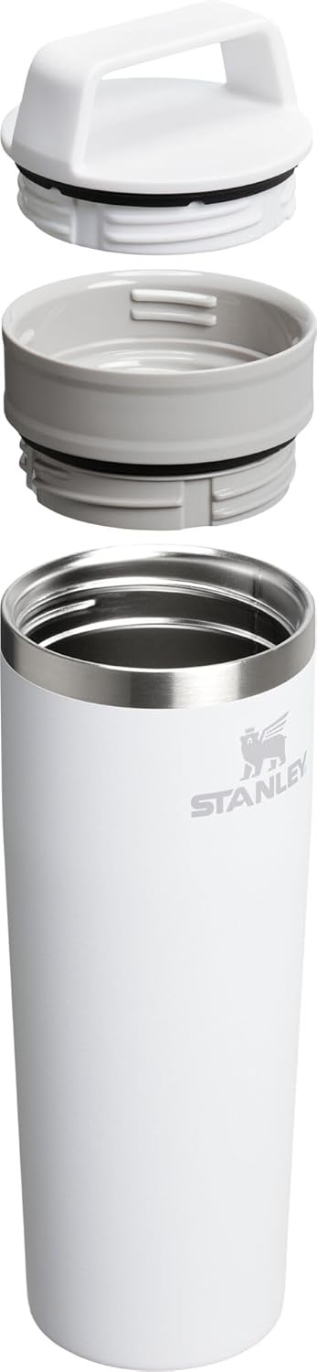 image:imageSTANLEY Cafe To Go Travel Mug 20 oz Leakproof TwoPart Drink Through Lid Tumbler Cup for Coffee Tea and Drinks Insulated Stainless Steel Coffee Mug BPAFree DaffodilFrost