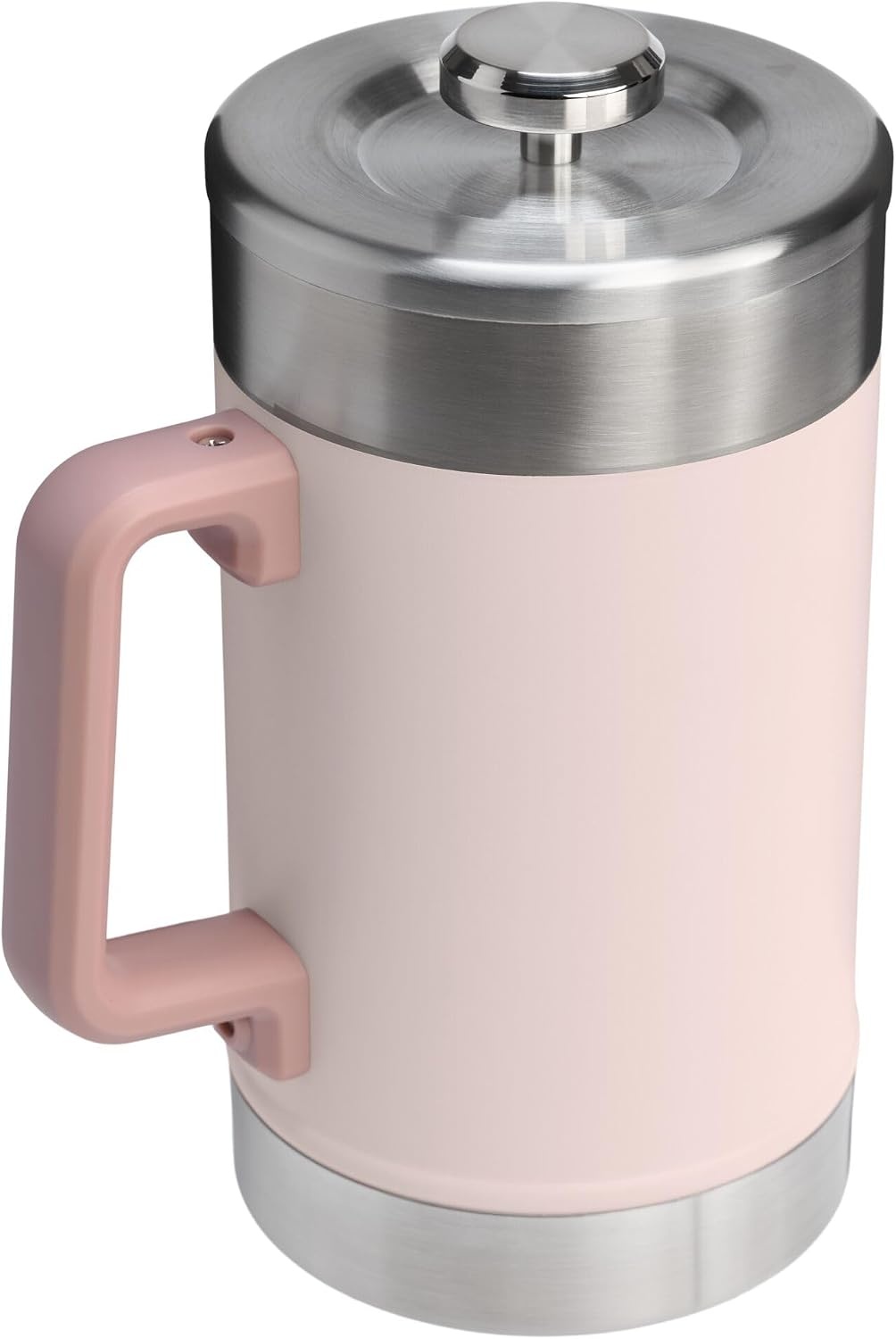 image:imageSTANLEY Classic StayHot French Press Coffee Maker 48 oz 5 Minute Brew 4 Hours Hot Mesh Filter for Coffee Grounds Insulated Stainless Steel French Press BPAFree Black 20Rose Quartz