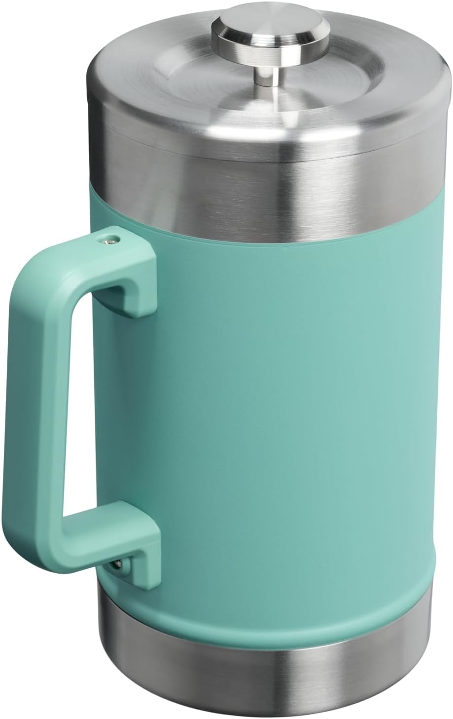 image:imageSTANLEY Classic StayHot French Press Coffee Maker 48 oz 5 Minute Brew 4 Hours Hot Mesh Filter for Coffee Grounds Insulated Stainless Steel French Press BPAFree Black 20Spring Green