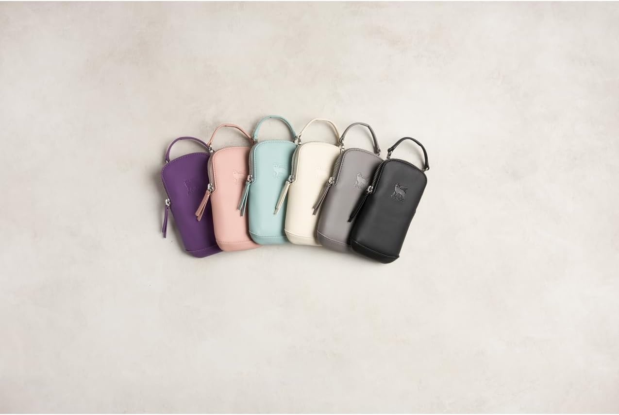 image:imageSTANLEY Cross Bottle Essentials Case Max Phone Wallet Keys Holder for Water Bottle Faux Leather Accessory PouchCream