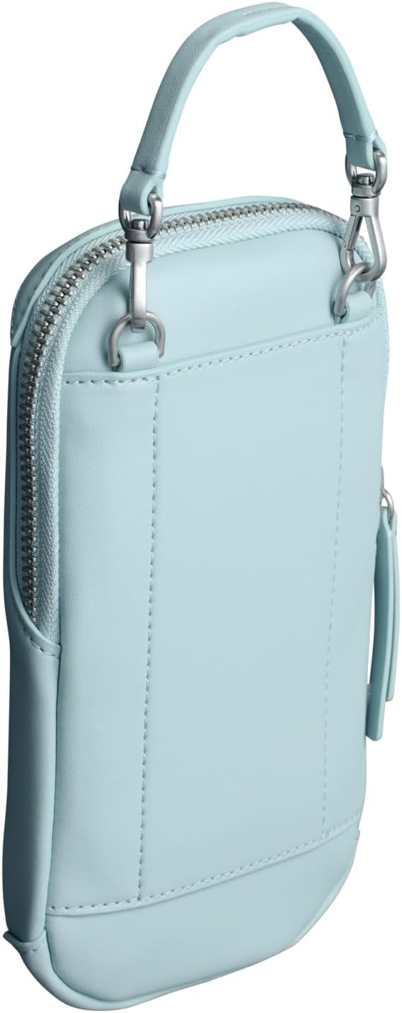 image:imageSTANLEY Cross Bottle Essentials Case Max Phone Wallet Keys Holder for Water Bottle Faux Leather Accessory PouchSeafoam