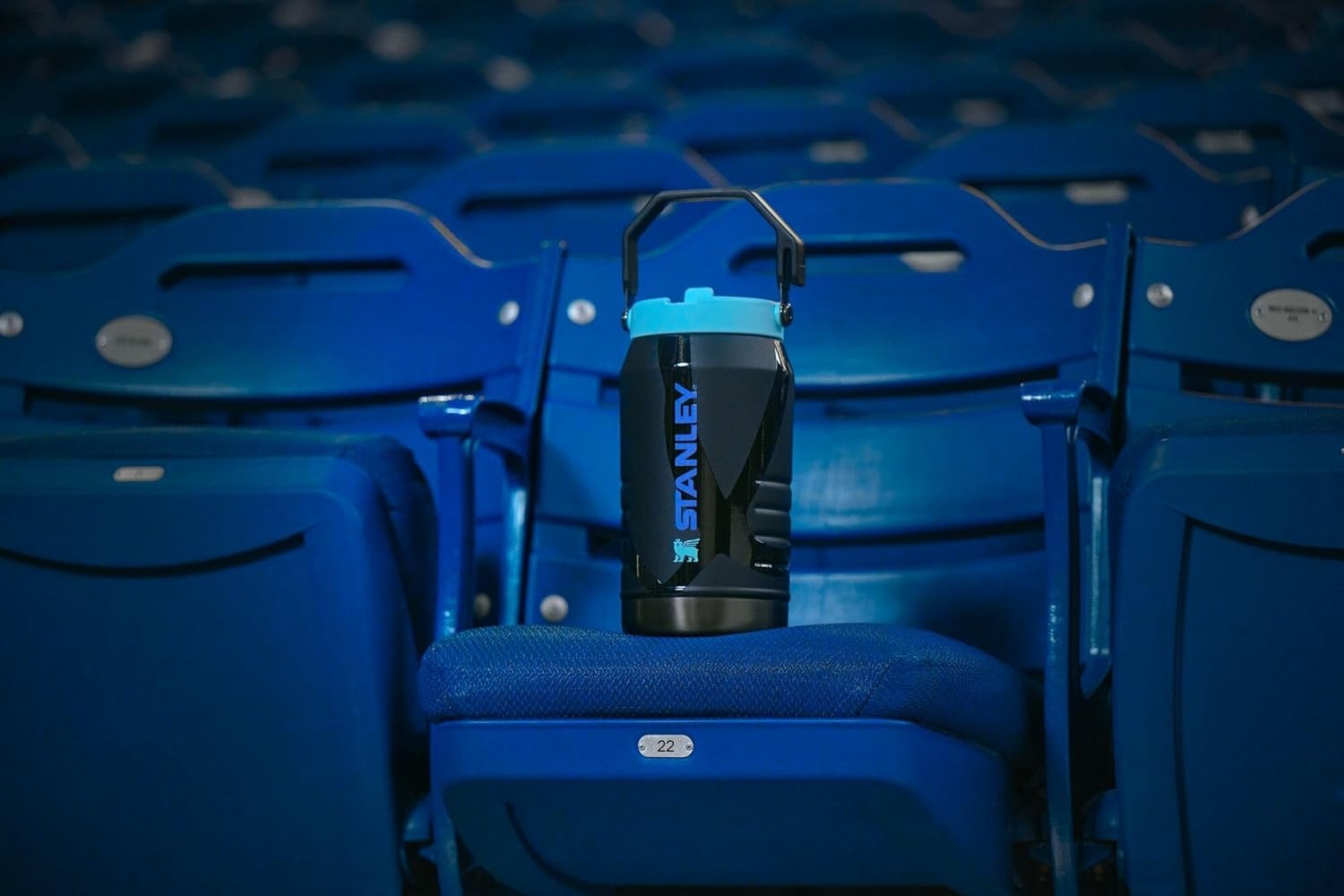 image:imageSTANLEY IceFlow 20 Flip Straw Tumbler 20 oz Pomelo Easy Carry Handle Twist On Lid and Flip Up Straw Leak Resistant Water Bottle Insulated Stainless Steel BPAFreeCaitlin Clark Blacktop