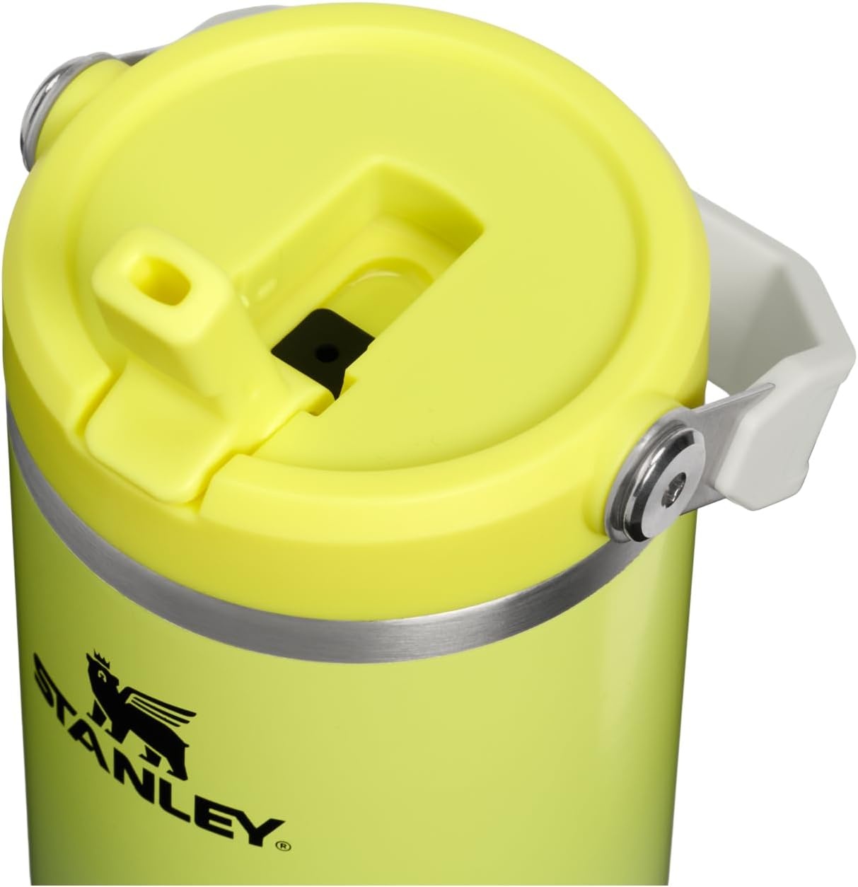 image:imageSTANLEY IceFlow 20 Flip Straw Tumbler 20 oz Pomelo Easy Carry Handle Twist On Lid and Flip Up Straw Leak Resistant Water Bottle Insulated Stainless Steel BPAFreeAtomic Gradient