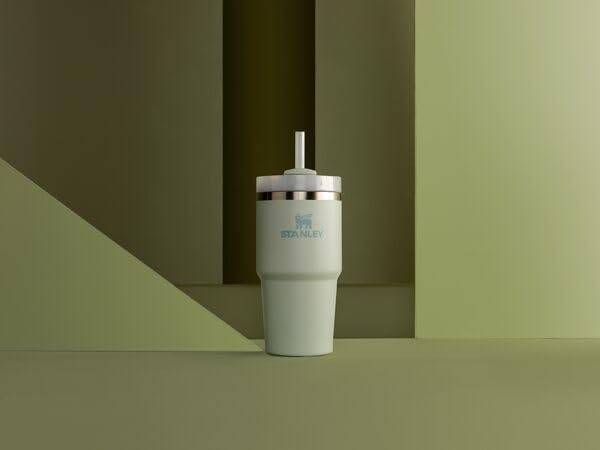 image:imageSTANLEY Quencher H20 Flow State Tumbler 20 oz Lilac Straw and 3Position Lid Cup Holder Compatible for Travel Insulated Stainless Steel Cup BPAFreeMist