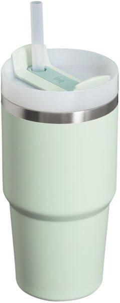 image:imageSTANLEY Quencher H20 Flow State Tumbler 20 oz Lilac Straw and 3Position Lid Cup Holder Compatible for Travel Insulated Stainless Steel Cup BPAFreeMist