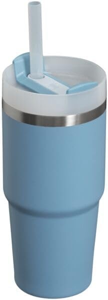 image:imageSTANLEY Quencher H20 Flow State Tumbler 20 oz Lilac Straw and 3Position Lid Cup Holder Compatible for Travel Insulated Stainless Steel Cup BPAFreeIndigo
