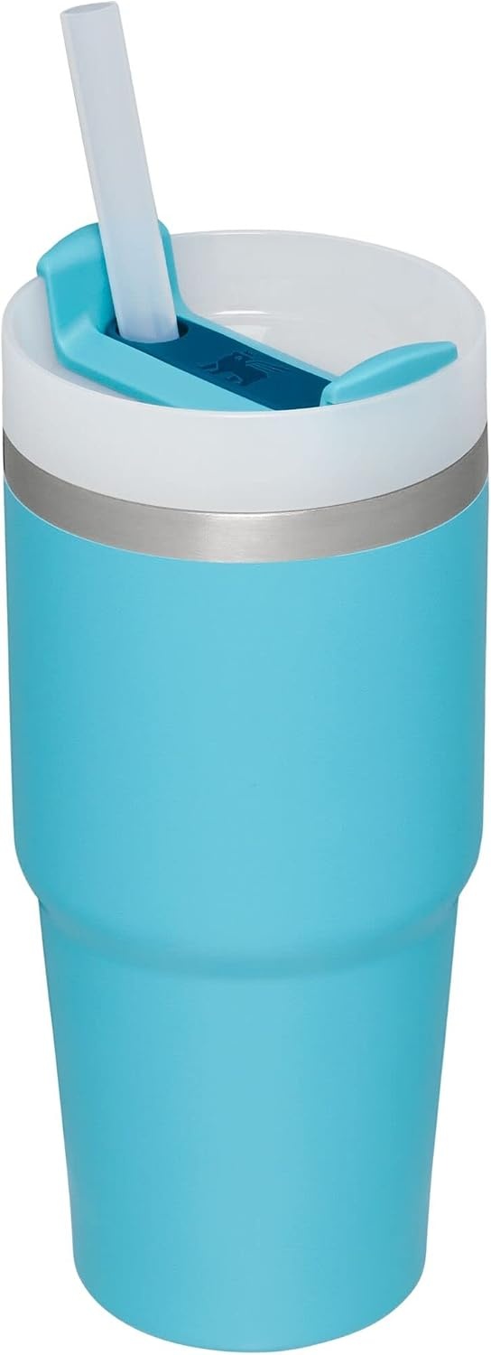 image:imageSTANLEY Quencher H20 Flow State Tumbler 20 oz Lilac Straw and 3Position Lid Cup Holder Compatible for Travel Insulated Stainless Steel Cup BPAFreePool