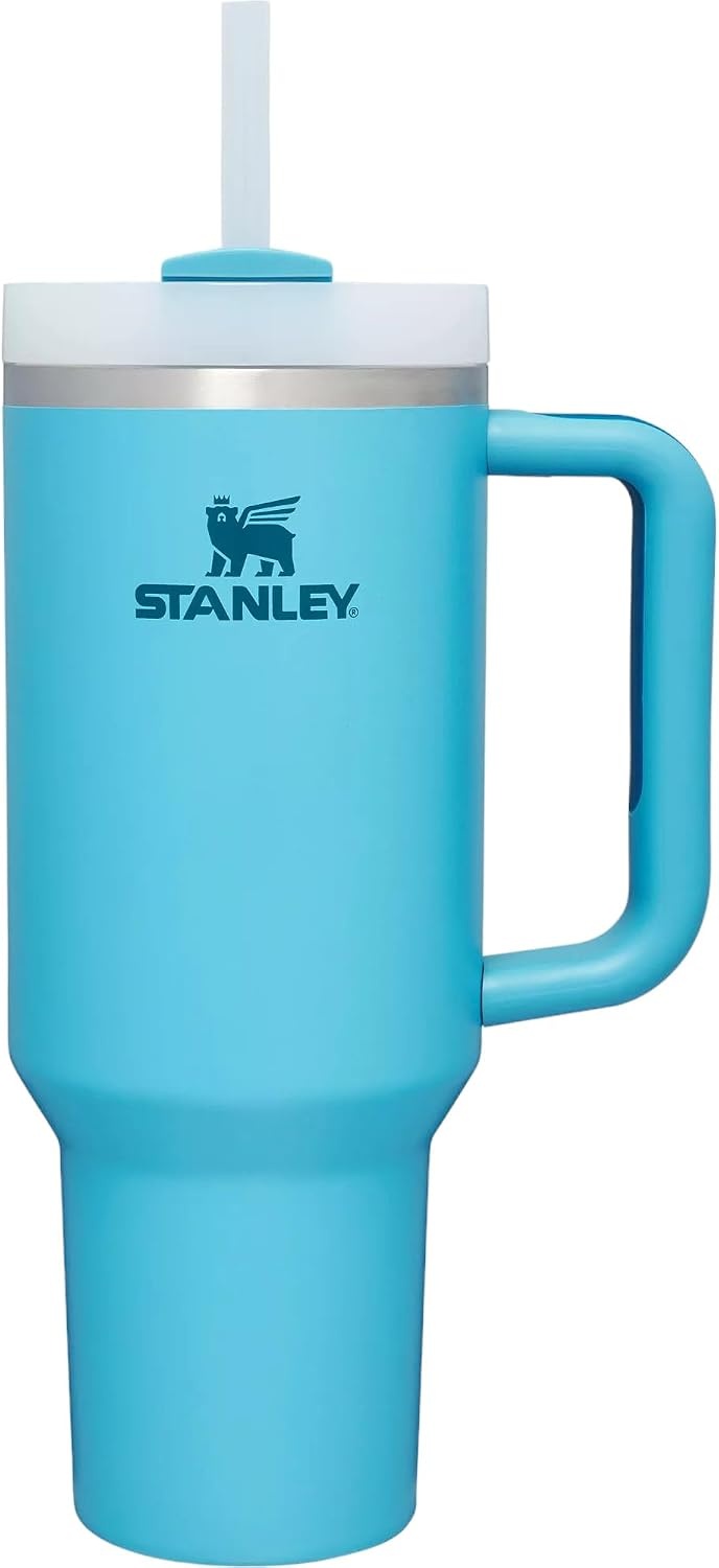 image:imageSTANLEY Quencher H20 Flow State Tumbler 20 oz Lilac Straw and 3Position Lid Cup Holder Compatible for Travel Insulated Stainless Steel Cup BPAFreePool