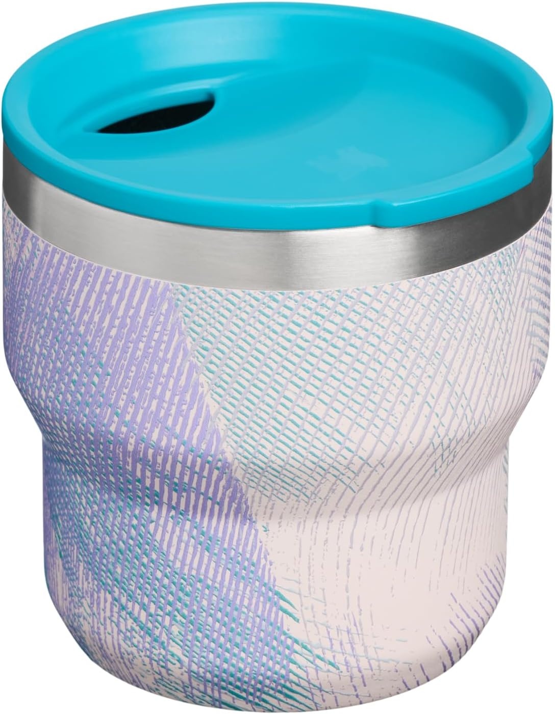 image:imageSTANLEY StayHot Stacking Camp Cup Press In Drink Through Lid Cup for Coffee Tea and Drinks Insulated Stainless Steel Coffee Mug BPAFreeSea Glass Plume