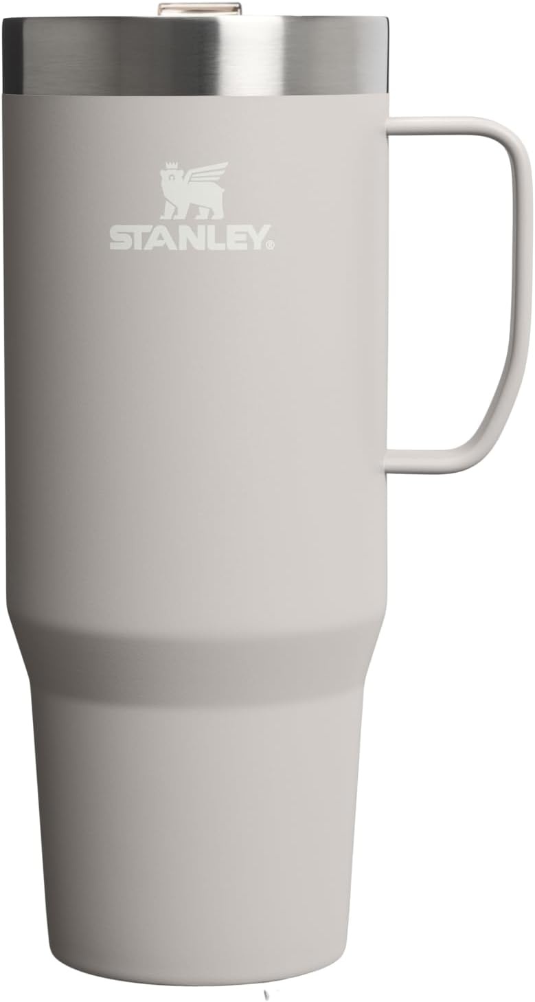 image:imageSTANLEY The Everyday Suburban Mug 24 oz Drink Through Lid Cup for Coffee Tea and Drinks Insulated Stainless Steel Coffee Mug BPAFree FrostAsh