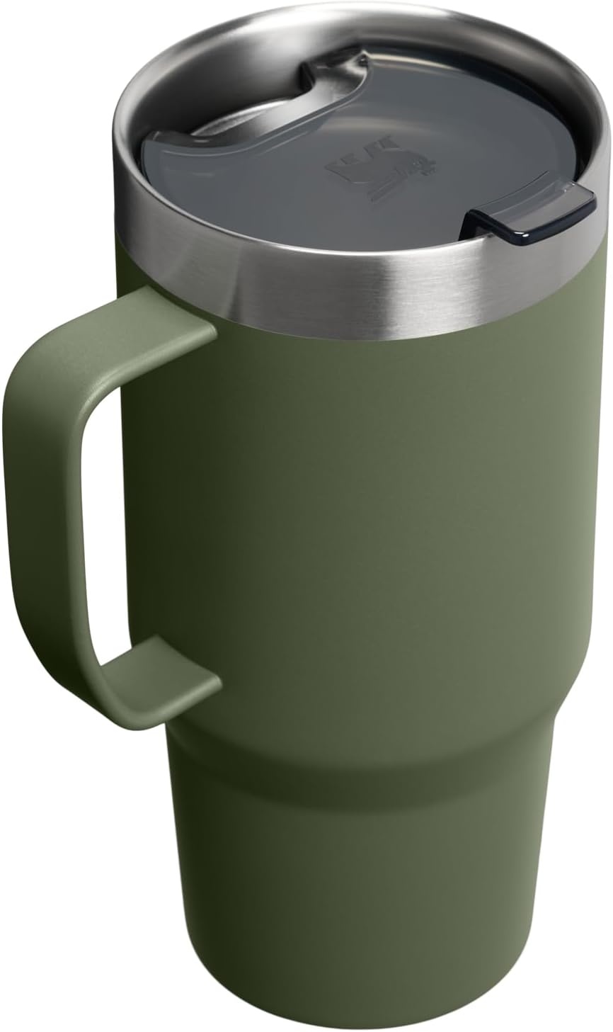 image:imageSTANLEY The Everyday Suburban Mug 24 oz Drink Through Lid Cup for Coffee Tea and Drinks Insulated Stainless Steel Coffee Mug BPAFree FrostDried Pine