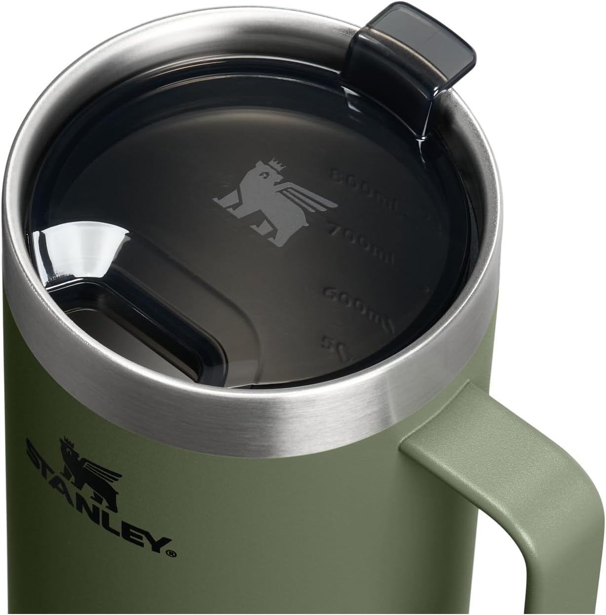 image:imageSTANLEY The Everyday Suburban Mug 24 oz Drink Through Lid Cup for Coffee Tea and Drinks Insulated Stainless Steel Coffee Mug BPAFree FrostDried Pine