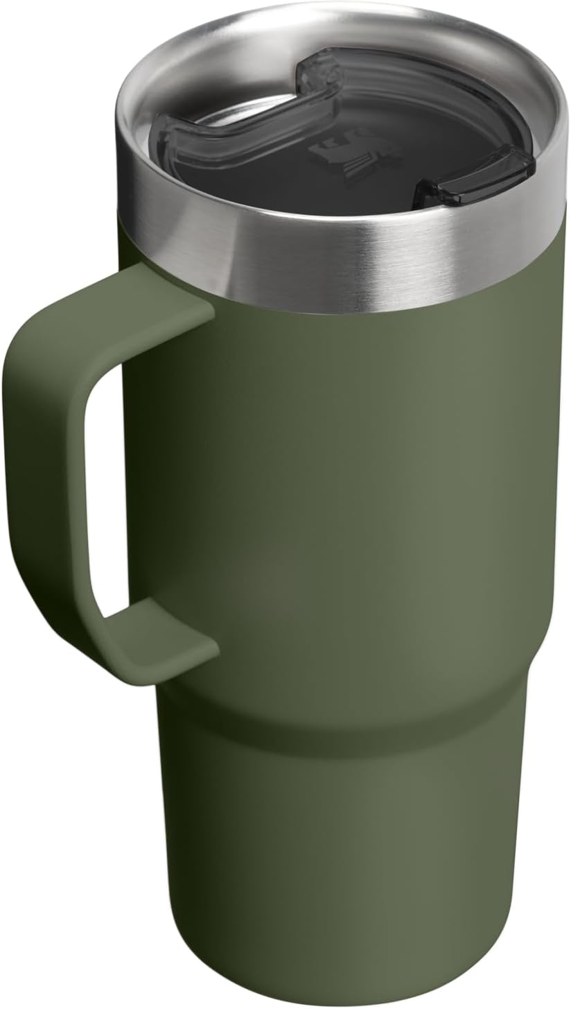 image:imageSTANLEY The Everyday Suburban Mug 24 oz Drink Through Lid Cup for Coffee Tea and Drinks Insulated Stainless Steel Coffee Mug BPAFree FrostDried Pine
