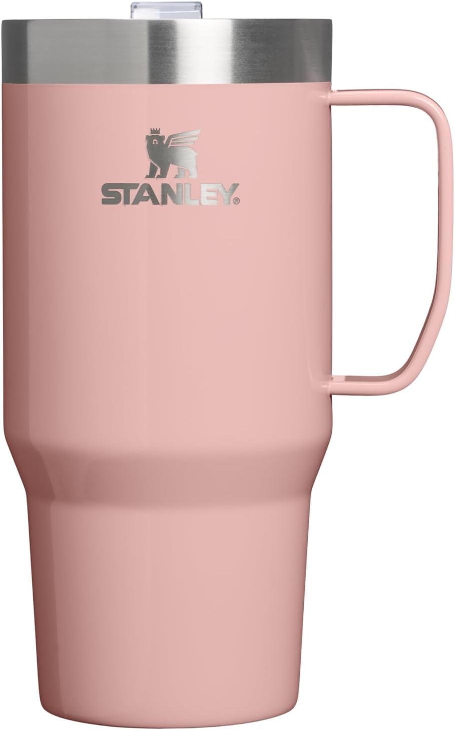 image:imageSTANLEY The Everyday Suburban Mug 24 oz Drink Through Lid Cup for Coffee Tea and Drinks Insulated Stainless Steel Coffee Mug BPAFree FrostPeach Rose Gloss