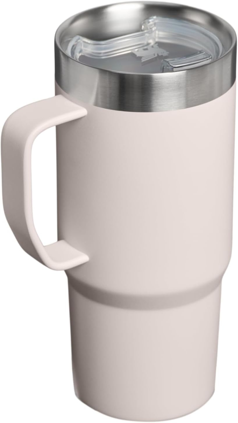 image:imageSTANLEY The Everyday Suburban Mug 24 oz Drink Through Lid Cup for Coffee Tea and Drinks Insulated Stainless Steel Coffee Mug BPAFree FrostRose Quartz