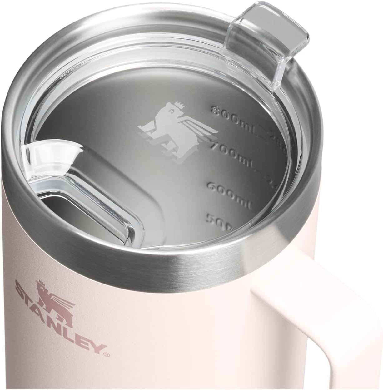 image:imageSTANLEY The Everyday Suburban Mug 24 oz Drink Through Lid Cup for Coffee Tea and Drinks Insulated Stainless Steel Coffee Mug BPAFree FrostRose Quartz