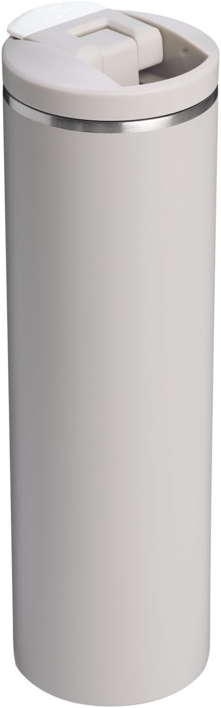 image:imageSTANLEY Transit FlipTop Mug Leakproof Coffee Travel Cup Vacuum Insulated Stainless Steel Stays Hot or Cold for Hours BPAFree 20 oz DaffodilAsh