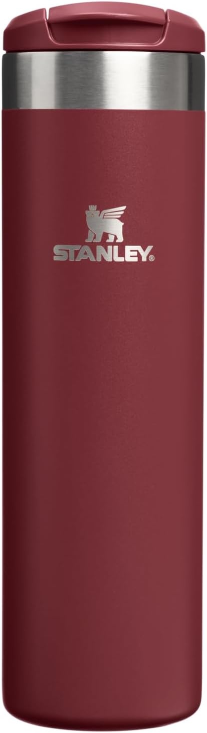 image:imageSTANLEY Transit FlipTop Mug Leakproof Coffee Travel Cup Vacuum Insulated Stainless Steel Stays Hot or Cold for Hours BPAFree 20 oz DaffodilCranberry
