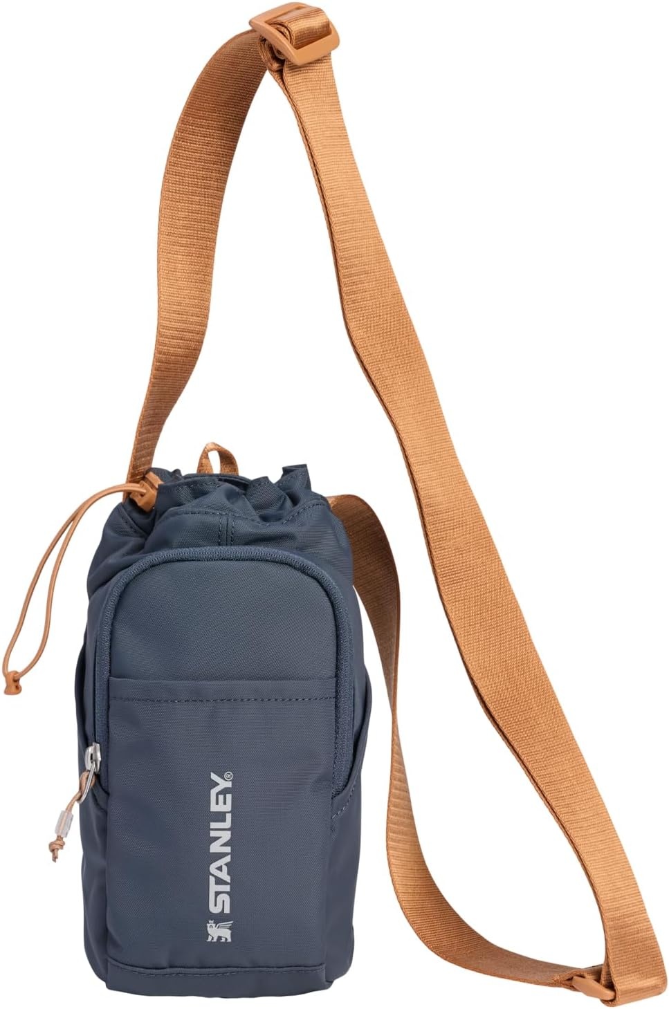 image:imageSTANLEY Vitalize Crossbody Bag Hydration Sling with Zippered Drinkware Compartment Adjustable Strap Multiple Storage Pockets Durable Recycled Fabric Rose QuartzTwilight
