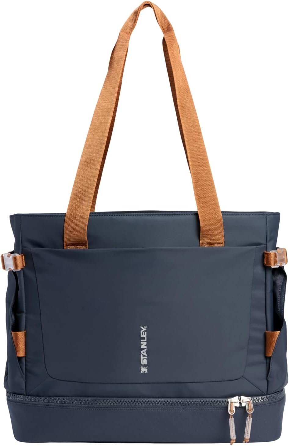 image:imageSTANLEY Vitalize Crossbody Bag Hydration Sling with Zippered Drinkware Compartment Adjustable Strap Multiple Storage Pockets Durable Recycled Fabric Rose QuartzTwilight