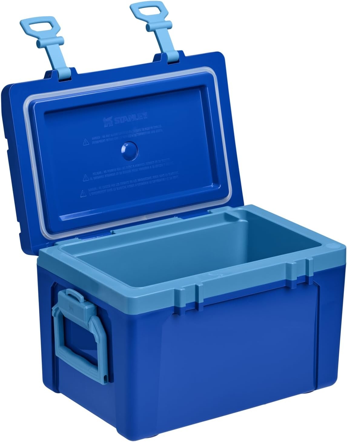 image:imageStanley Adventure Outdoor Cooler 16 qt Heavy Duty Outdoor Camping Cooler with Easy Carry Top Handle BPAFree DaffodilCobalt