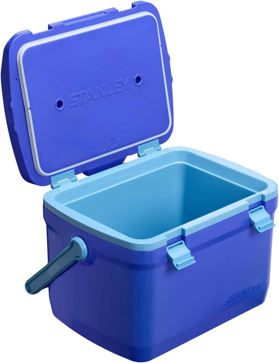 image:imageStanley Adventure Outdoor Cooler 16 qt Heavy Duty Outdoor Camping Cooler with Easy Carry Top Handle BPAFree DaffodilCobalt