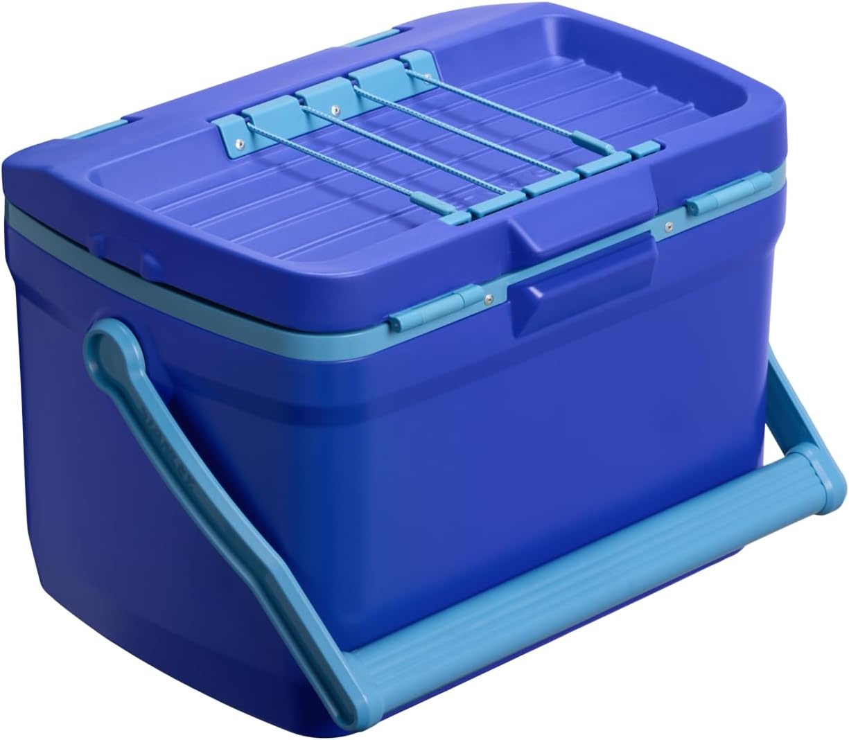 image:imageStanley Adventure Outdoor Cooler 16 qt Heavy Duty Outdoor Camping Cooler with Easy Carry Top Handle BPAFree DaffodilCobalt