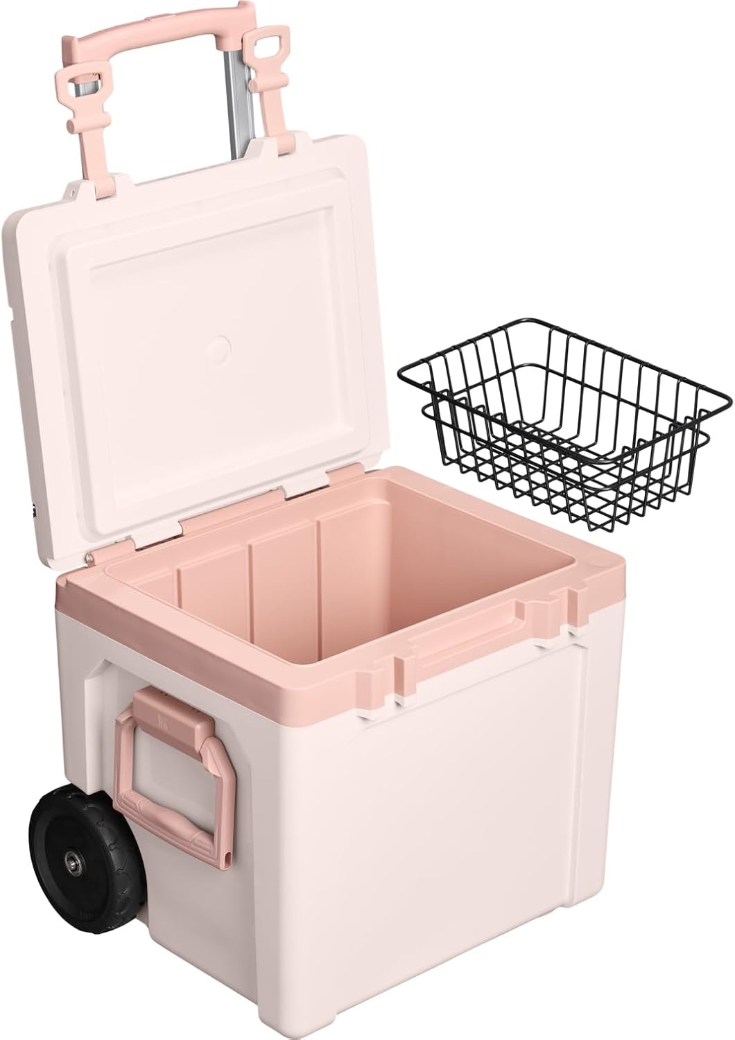 image:imageStanley Adventure Outdoor Cooler 16 qt Heavy Duty Outdoor Camping Cooler with Easy Carry Top Handle BPAFree DaffodilRose Quartz