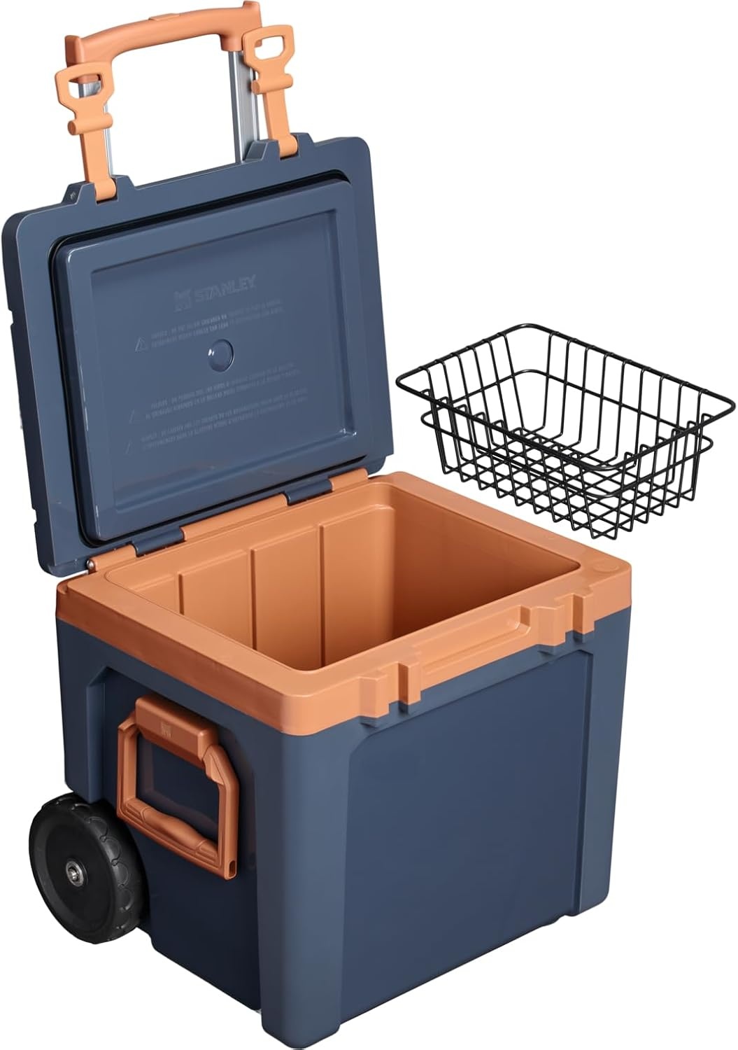 image:imageStanley Adventure Outdoor Cooler 16 qt Heavy Duty Outdoor Camping Cooler with Easy Carry Top Handle BPAFree DaffodilTwilight