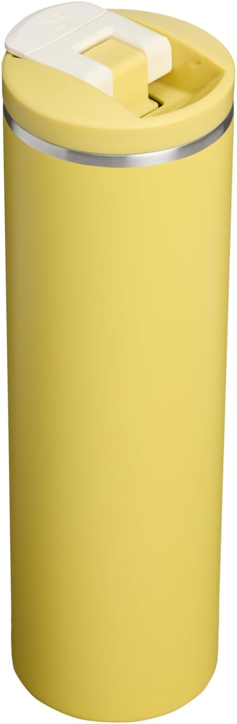 image:imageStanley AeroLight Transit Bottle 20 oz Locking Drink Through Lid Leak Resistant Water Bottle or Coffee Travel Mug Lightweight Insulated Stainless Steel BPAFree LilacDaffodil