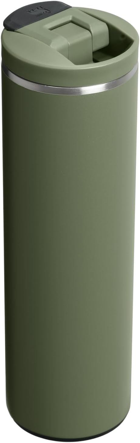 image:imageStanley AeroLight Transit Bottle 20 oz Locking Drink Through Lid Leak Resistant Water Bottle or Coffee Travel Mug Lightweight Insulated Stainless Steel BPAFree LilacDried Pine