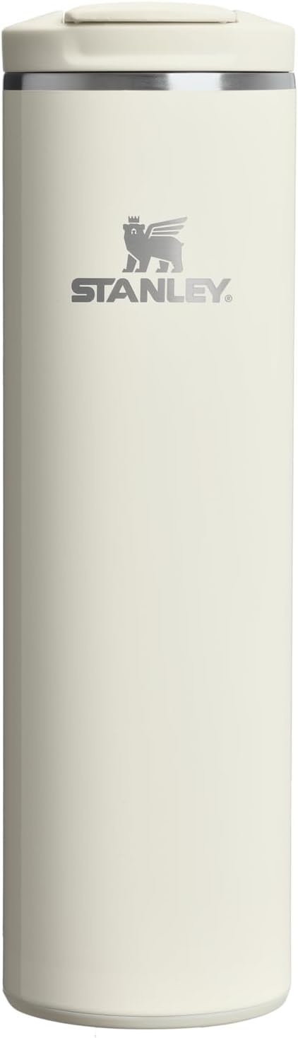 image:imageStanley AeroLight Transit Bottle 20 oz Locking Drink Through Lid Leak Resistant Water Bottle or Coffee Travel Mug Lightweight Insulated Stainless Steel BPAFree LilacCream Gloss