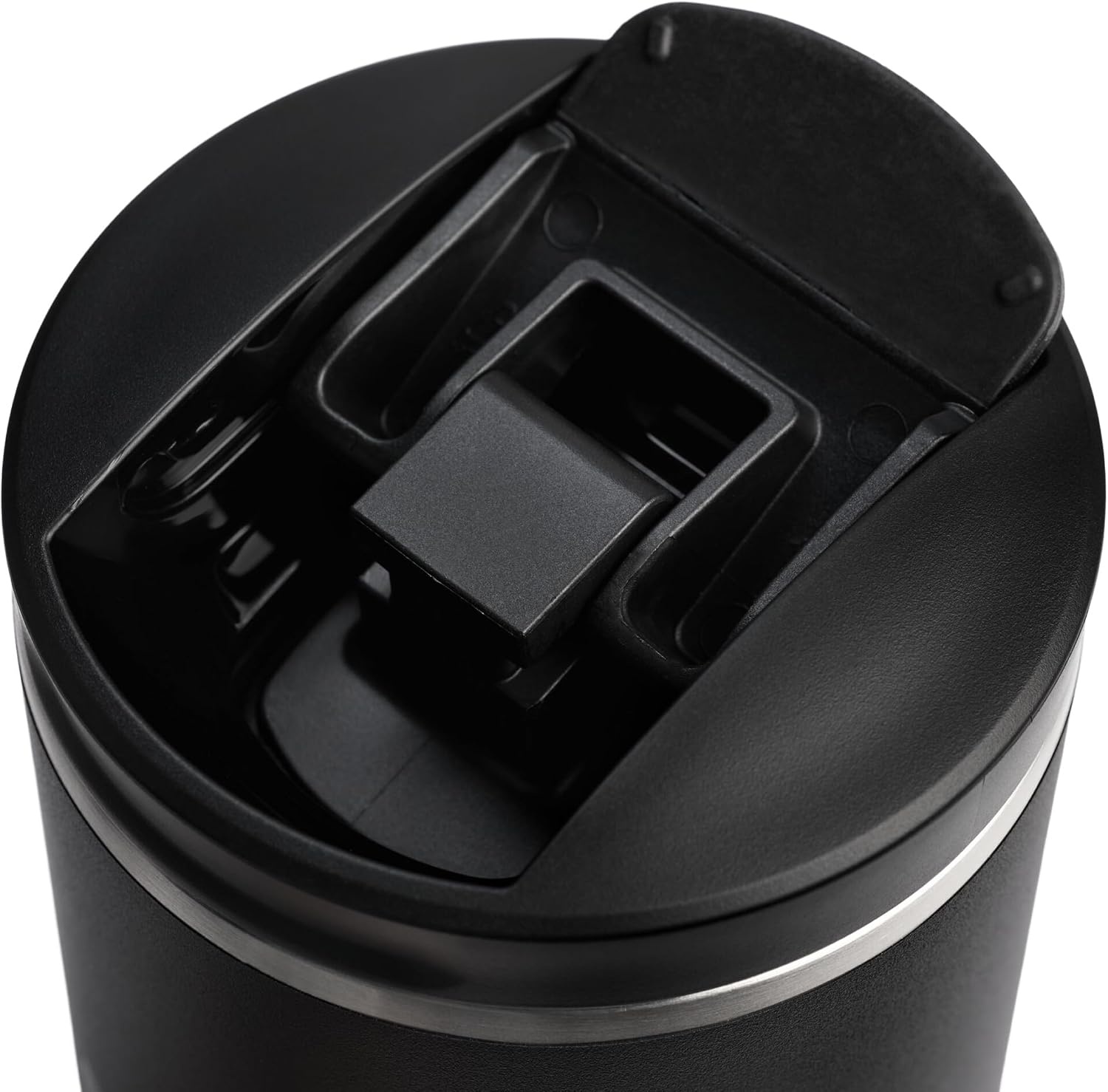 image:imageStanley AeroLight Transit Bottle 20 oz Locking Drink Through Lid Leak Resistant Water Bottle or Coffee Travel Mug Lightweight Insulated Stainless Steel BPAFree LilacBlack